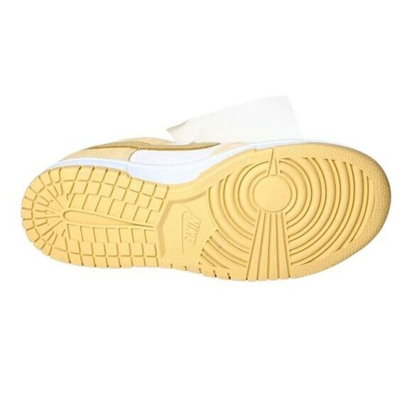 NWT Nike Dunk Low LX 'Gold Suede' Sneakers Size 6.5 - Picture 7 of 8